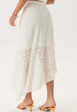 Asymmetric Lace Skirt