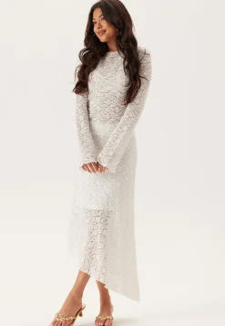 Asymmetric Lace Skirt