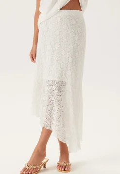 Asymmetric Lace Skirt