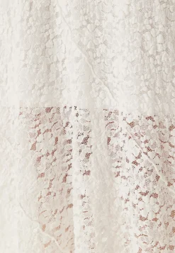Asymmetric Lace Skirt
