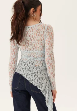 Asymmetric Lace Top