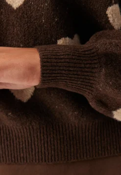 Awheart Ls O-neck Knit