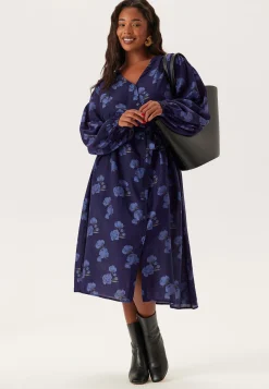 Balloon Sleeve Dress