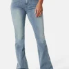 Becca Mid Rise Bootcut Flap