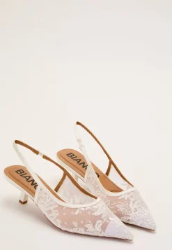 Biakristin Kitten Heel Slingback