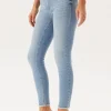 Blush Life Mid Raw Jeans