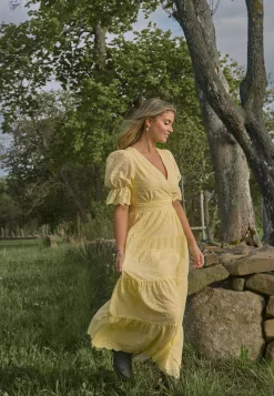 Broderie Anglaise Maxi Dress