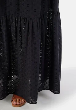 Broderie Anglaise Maxi Skirt