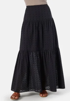Broderie Anglaise Maxi Skirt