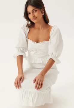 Bustier Smock Ankle Dress