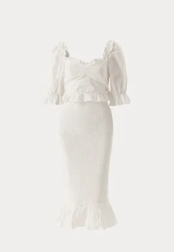 Bustier Smock Ankle Dress