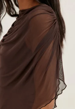 Cape Mesh Gown