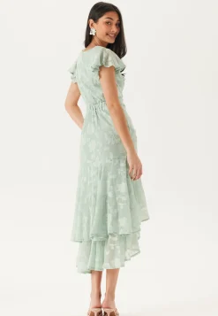 Chiffon Flutter High Low Dress