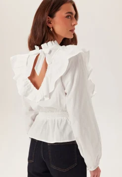 Cotton Frill Blouse