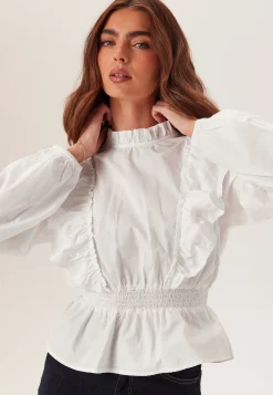 Cotton Frill Blouse