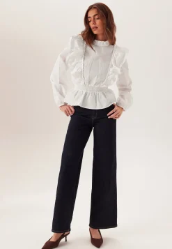 Cotton Frill Blouse