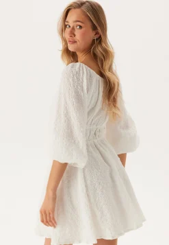 Diamond Neck Dress