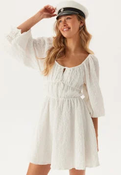 Diamond Neck Dress