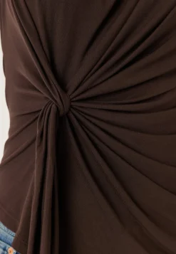 Drapy Knot Top