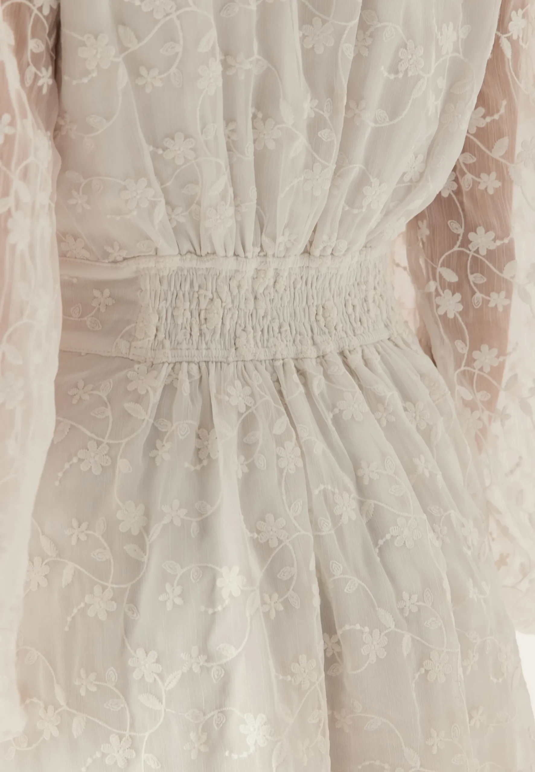 Embroidered Short Dress