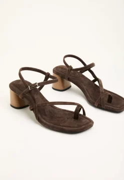 Evie Suede Sandal