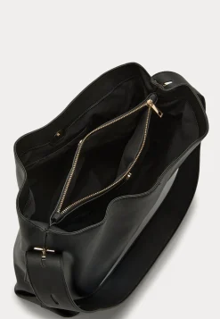 Faux Leather Tote Bag