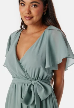 Flutter Chiffon Maxi Dress