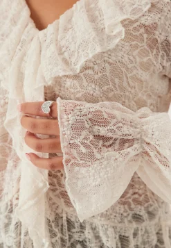 Frill Lace Blouse