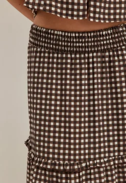 Frill Maxi Skirt