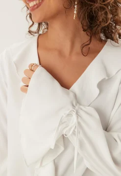 Frill Tie Blouse
