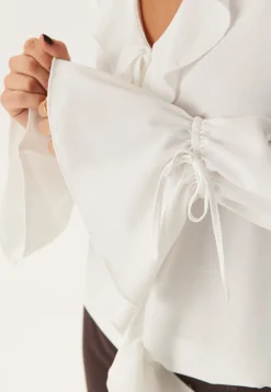 Frill Tie Blouse
