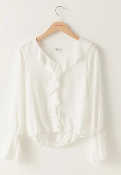 Frill Tie Blouse