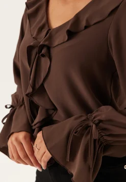 Frill Tie Blouse