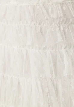 High Neck Tulle Frill Dress