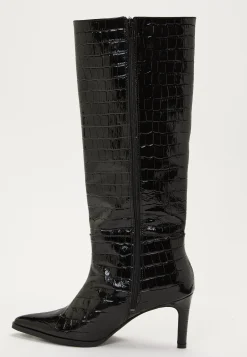 Knee High Leather Boot