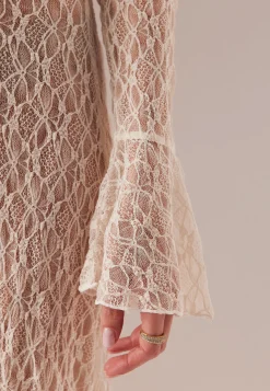 Lace Cardigan Dress
