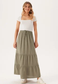 Linen Maxi Skirt