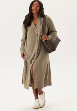 Linen Shirt Dress