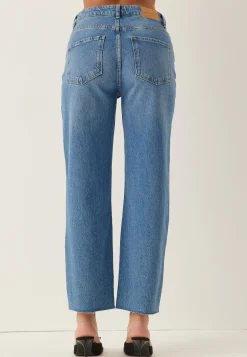Linn High Straight Ankle Jeans