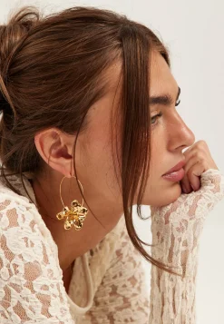 Lunith Earrings Gold-plated