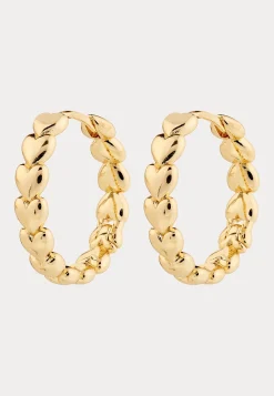 Maeve Hoop Earrings Gold-plate