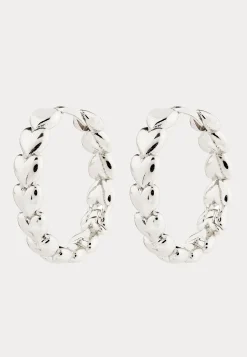 Maeve Hoop Earrings Silver-plated