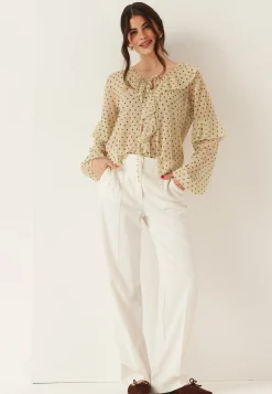 Mesh Frill Top