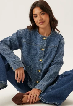 Objfrida L/S RE DENIM JACKET