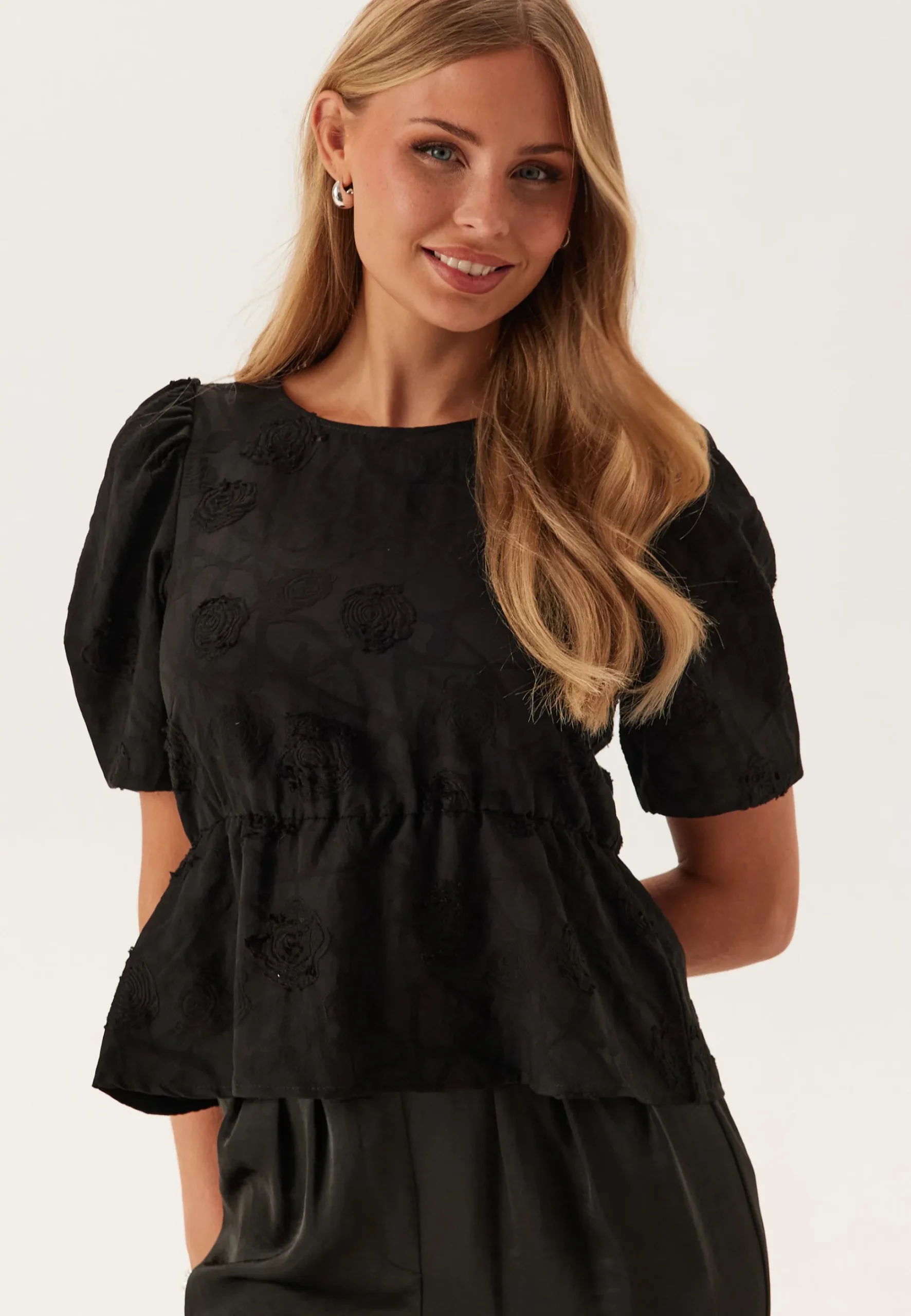 Objgigi 3/4 RE O-NECK TOP RE O