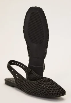 Onlakira-7 Woven Slingback Ballerina