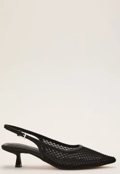 Onlcoco-9 Slingback Mesh Bling