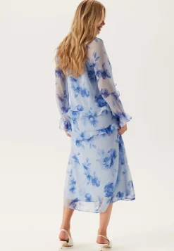 Pcclara Ls Long V-neck Dress