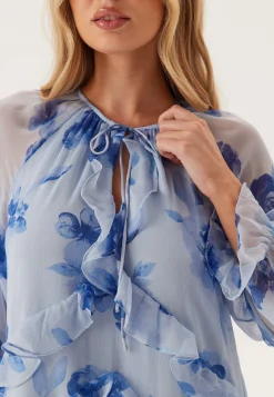 Pcclara Ls Long V-neck Dress