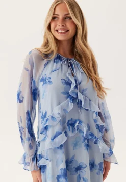 Pcclara Ls Long V-neck Dress